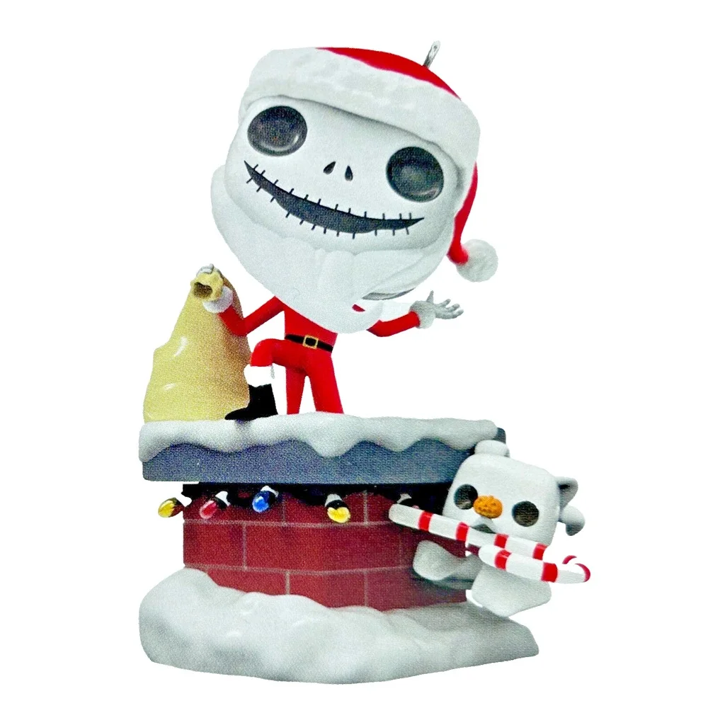 Hallmark‎ JACK SKELLINGTON AND ZERO FUNKO POP! 2023 Keepsake Ornament NIB